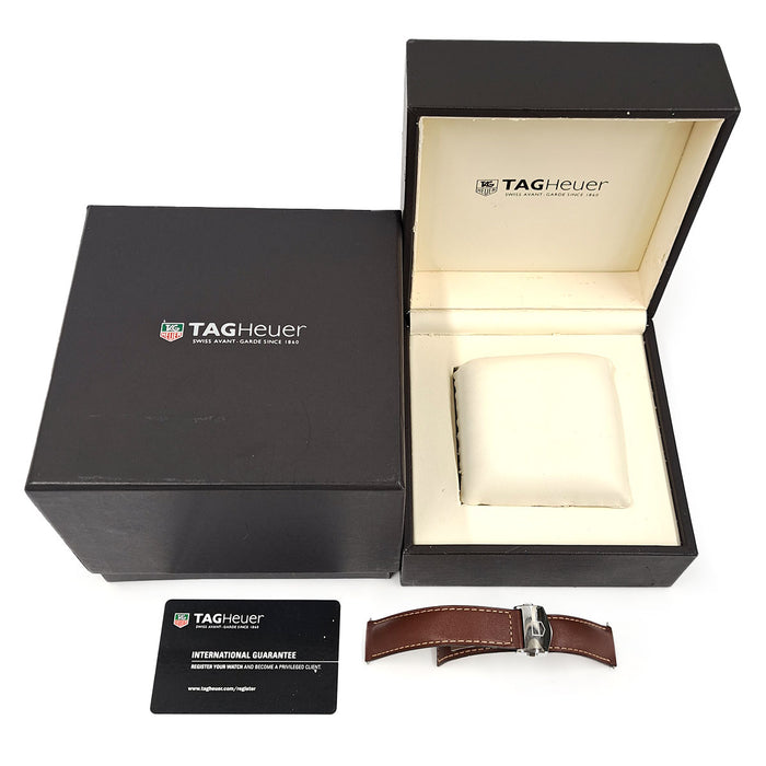 TAG HEUER 
Carrera 
With box and guarantee card
