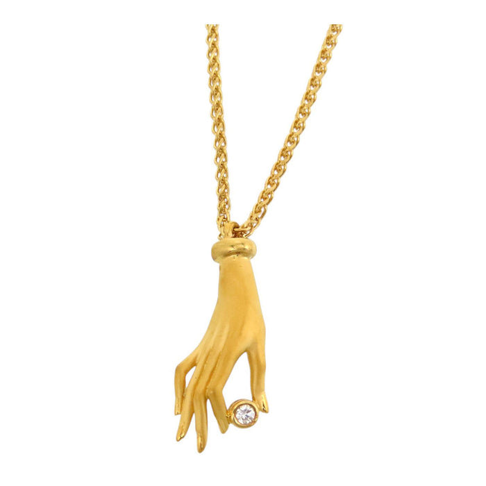 Carrera y Carrera 
Hand Motif Necklace