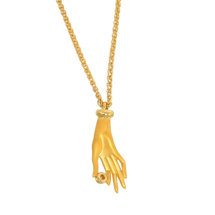 Carrera y Carrera 
Hand Motif Necklace