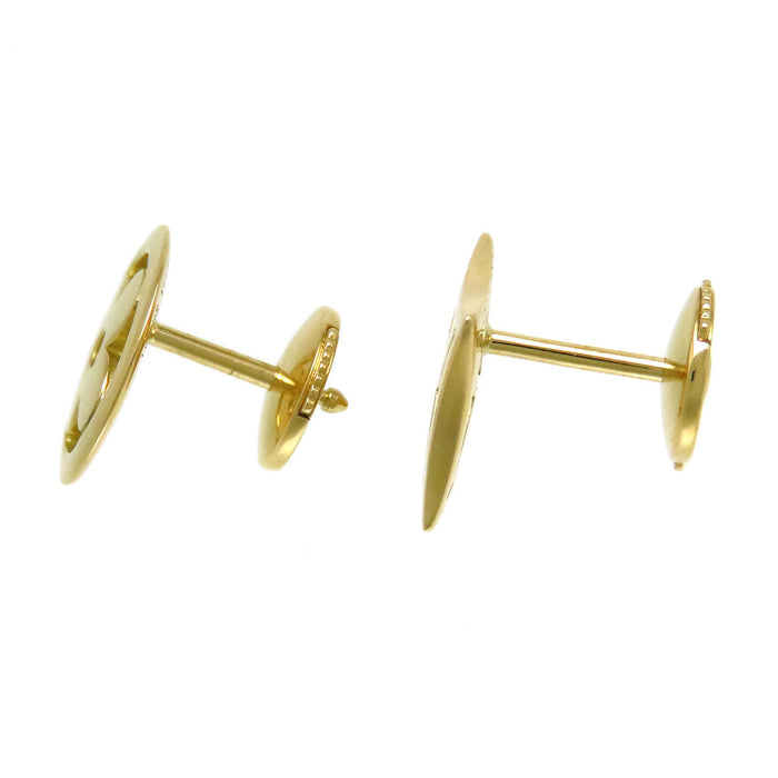 LOUIS VUITTON 
Puce Monogram Réguli Earrings