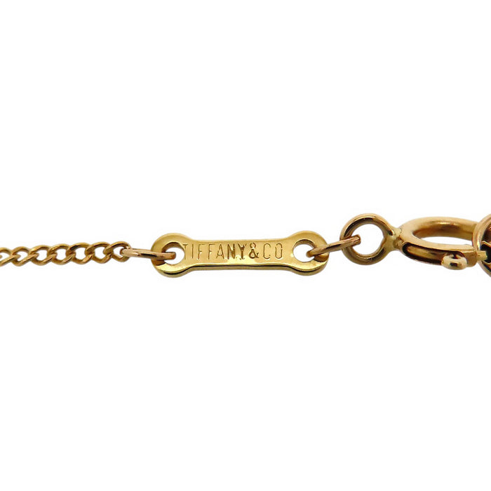 TIFFANY&Co. 
Chain Cross Heart Necklace