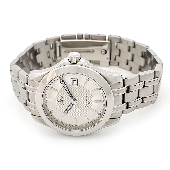 OMEGA 
Seamaster 120m Non-polie 
Avec boîte et carte de garantie