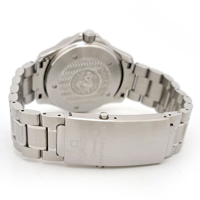 OMEGA 
Seamaster 300 GMT 50th Anniversary 
With box and warranty