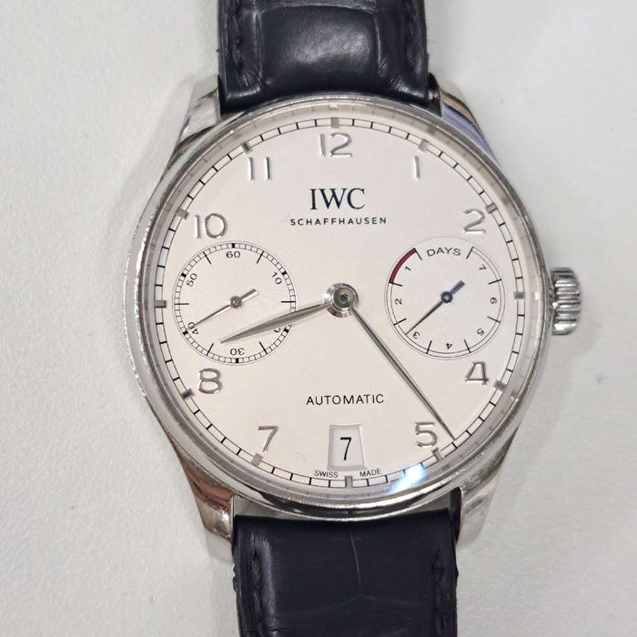 【WHOLESALES】
IWC 
IW500712 
箱　ギャランティ　ケース　純正レザーベルト×1(使用感あり)