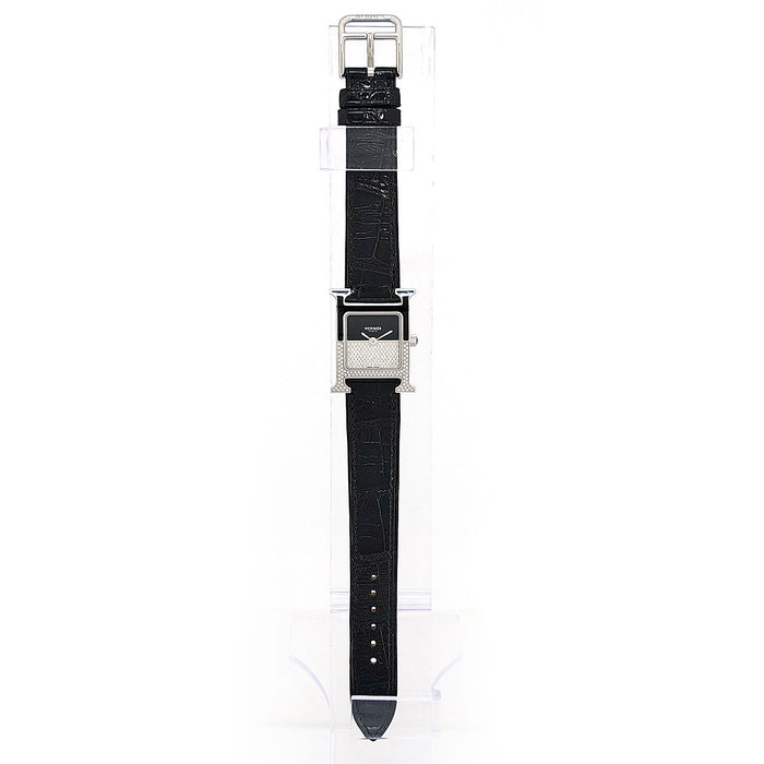 HERMES 
Montre H Double Jeu 
Avec boîte et certificat