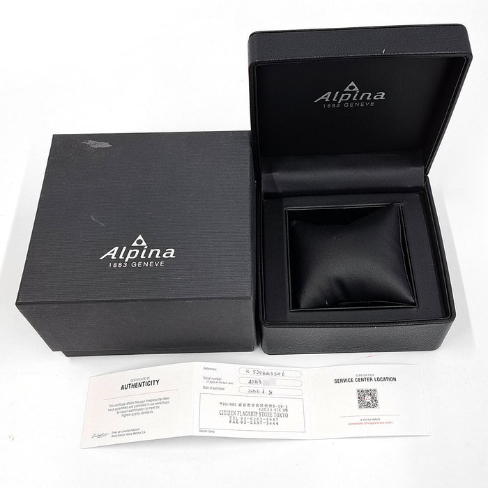 Alpina 
ヘリテージ オートマチック 
箱ギャラ付