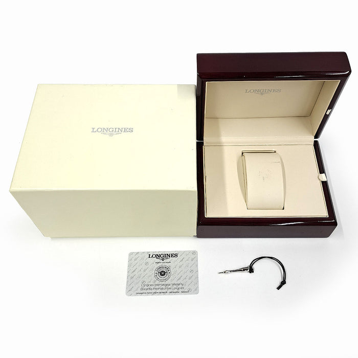 LONGINES  
Master Collection  
With box and warranty card