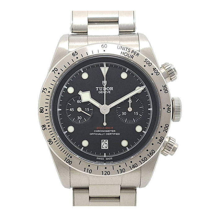 TUDOR 
ブラックベイ クロノグラフ 
箱ギャラ付