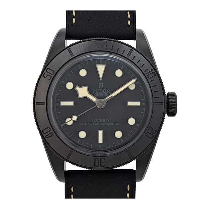 TUDOR  
Black Bay Ceramic  
With box and warranty card
