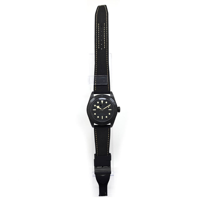 TUDOR  
Black Bay Ceramic  
With box and warranty card