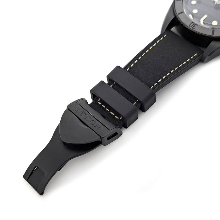 TUDOR  
Black Bay Ceramic  
With box and warranty card