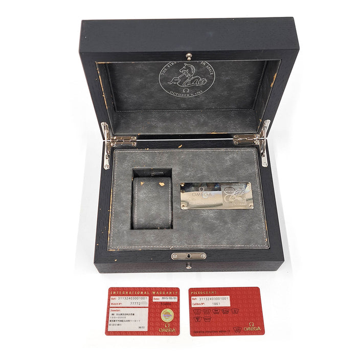 OMEGA Speedmaster Commemorative Model First Omega in Space Box and Warranty Card