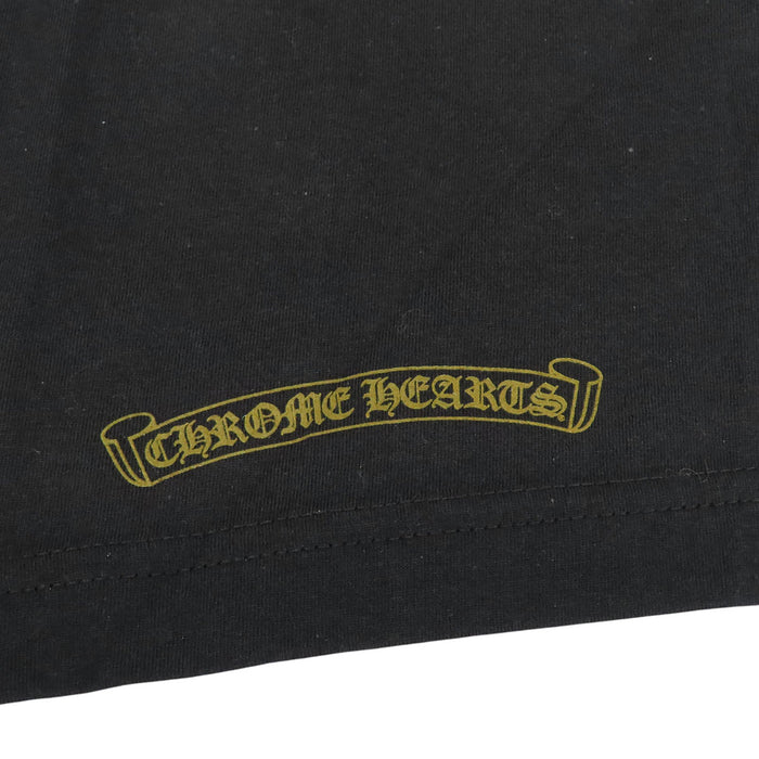 CHROME HEARTS 
CH アームロゴ コットン 
ネックロゴ ロングスリーブ Tシャツ