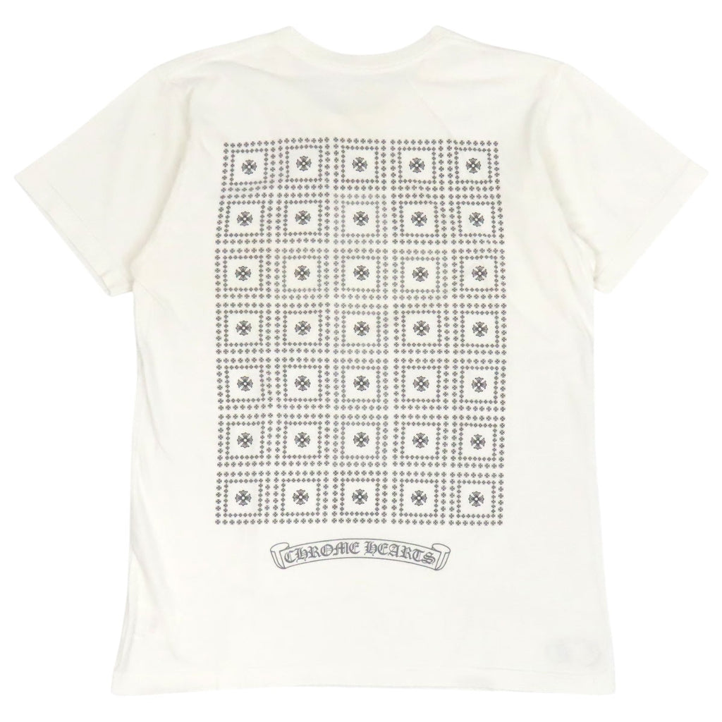 CHROME HEARTS スクロールラベル ロゴ コットン CHプラス プリント T
