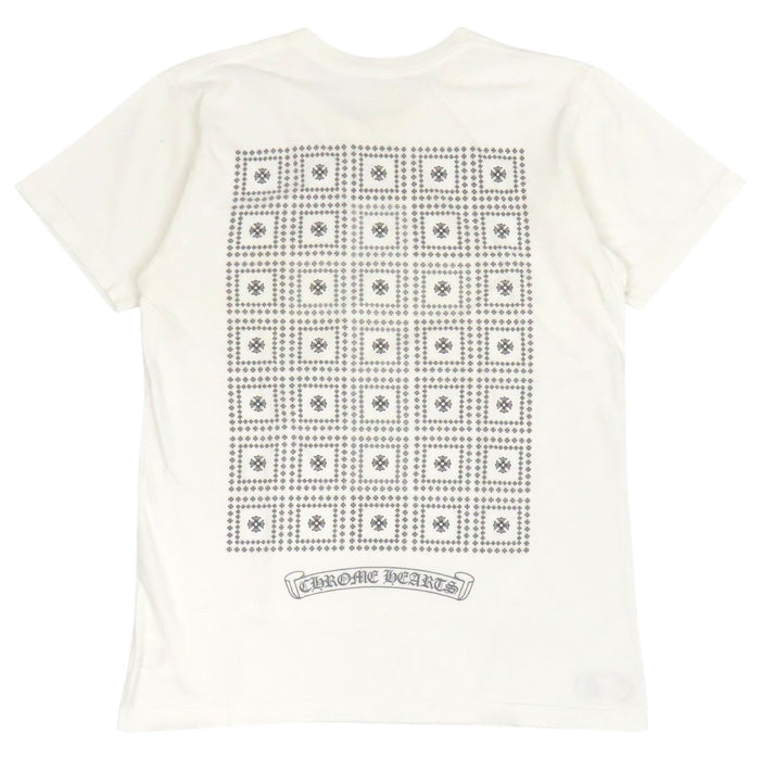 CHROME HEARTS 
スクロールラベル ロゴ コットン 
CHプラス プリント Tシャツ