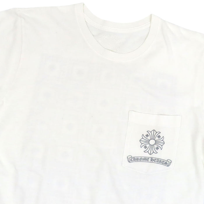 CHROME HEARTS 
スクロールラベル ロゴ コットン 
CHプラス プリント Tシャツ