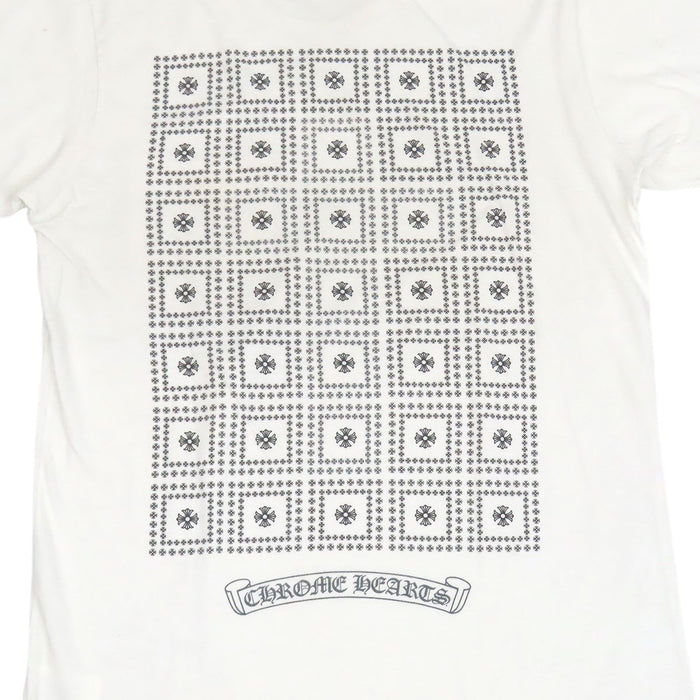 CHROME HEARTS 
スクロールラベル ロゴ コットン 
CHプラス プリント Tシャツ
