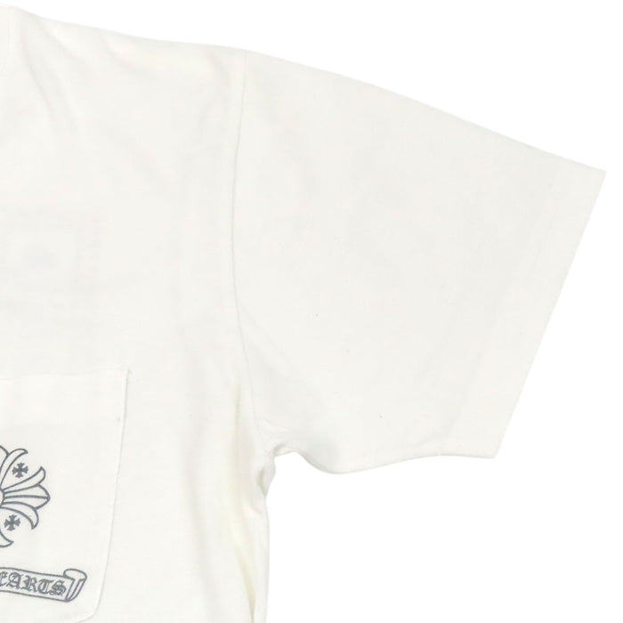 CHROME HEARTS 
スクロールラベル ロゴ コットン 
CHプラス プリント Tシャツ