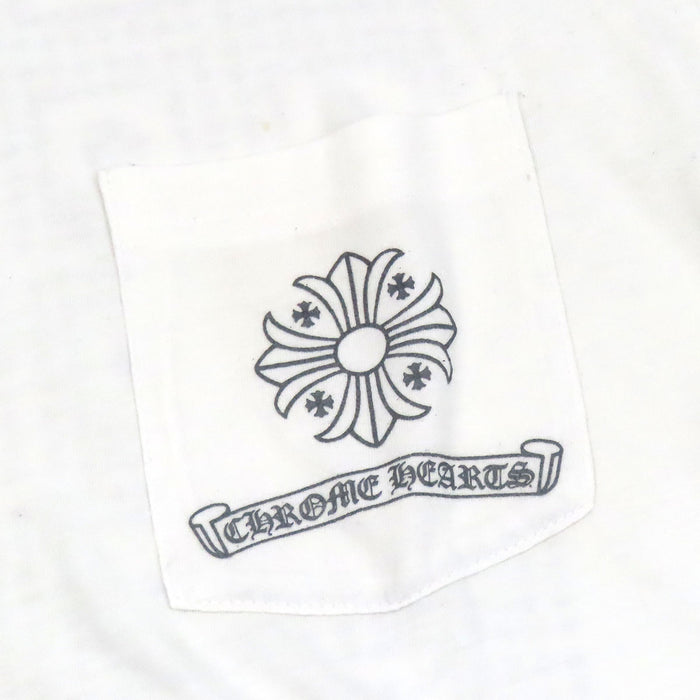 CHROME HEARTS 
スクロールラベル ロゴ コットン 
CHプラス プリント Tシャツ