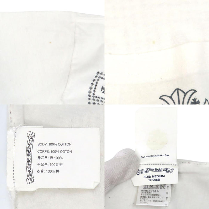 CHROME HEARTS 
スクロールラベル ロゴ コットン 
CHプラス プリント Tシャツ
