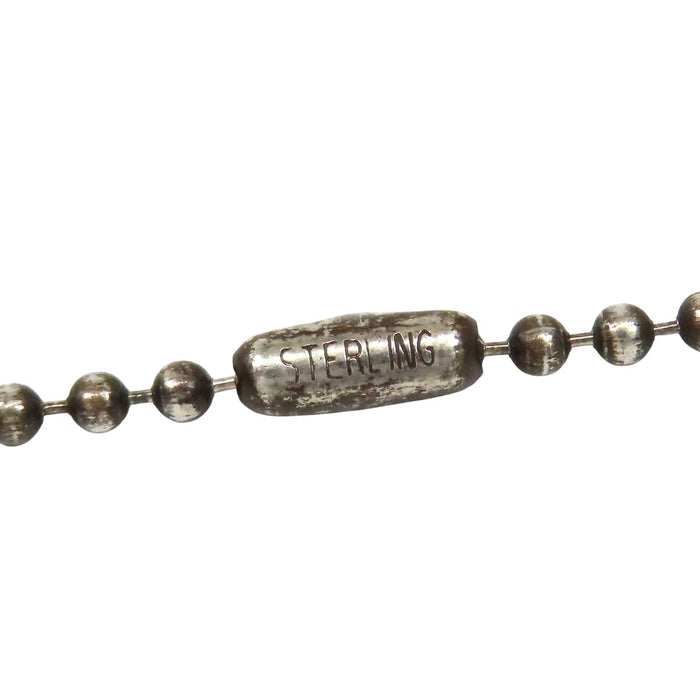 CHROME HEARTS 
CH スターリングシルバー 2002年刻印 
BSフレア NTFL アイウェアループ ネックレス