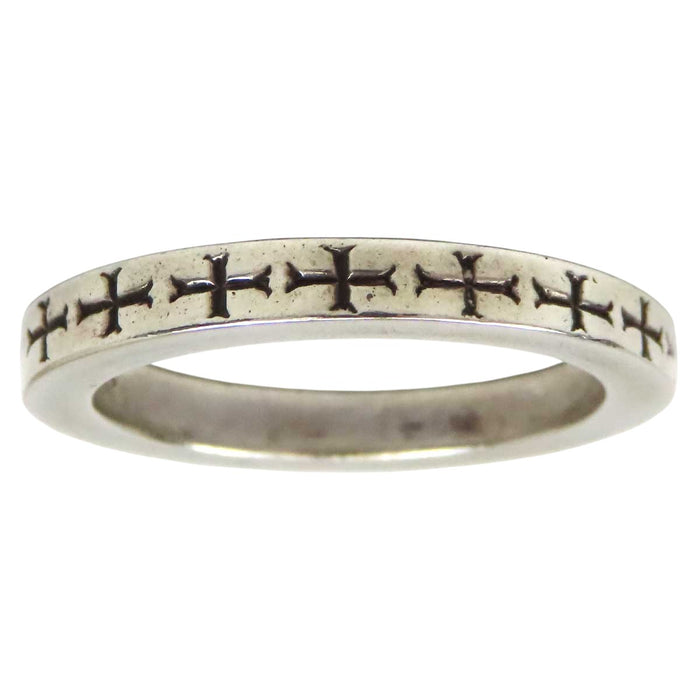 CHROME HEARTS  
SPACER 十字架 银色  
3mm 间隔戒指 CH 去你妈的