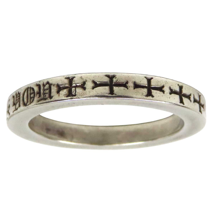 CHROME HEARTS  
SPACER 十字架 银色  
3mm 间隔戒指 CH 去你妈的