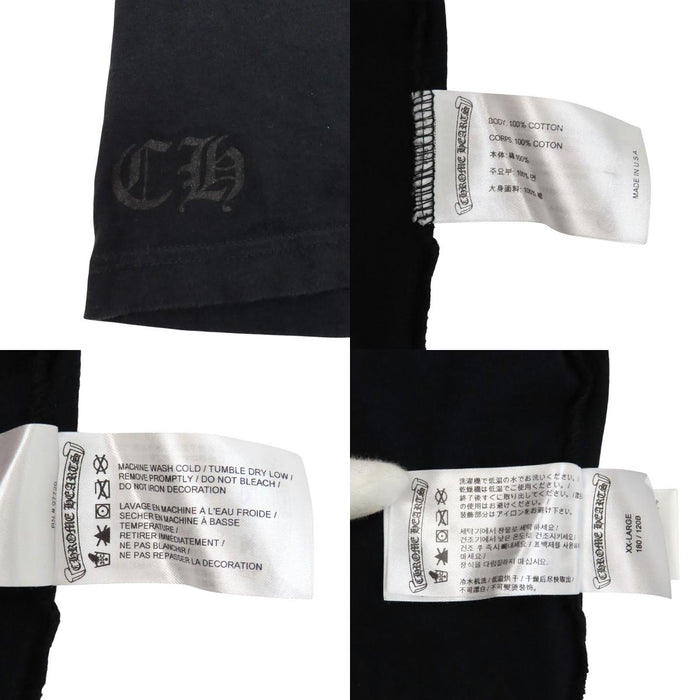 CHROME HEARTS 
HONOLULU ホースシュー スクロールラベル コットン 
ホノルル限定 CH シャイン Tシャツ