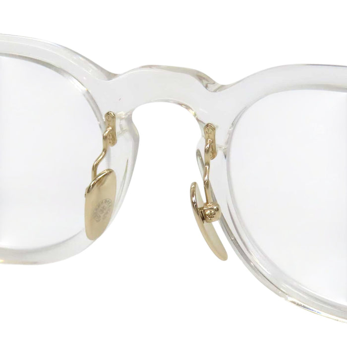 CHROME HEARTS 
CH クリアフレーム CHプラス 1988年刻印 
CRYS アイウェア
