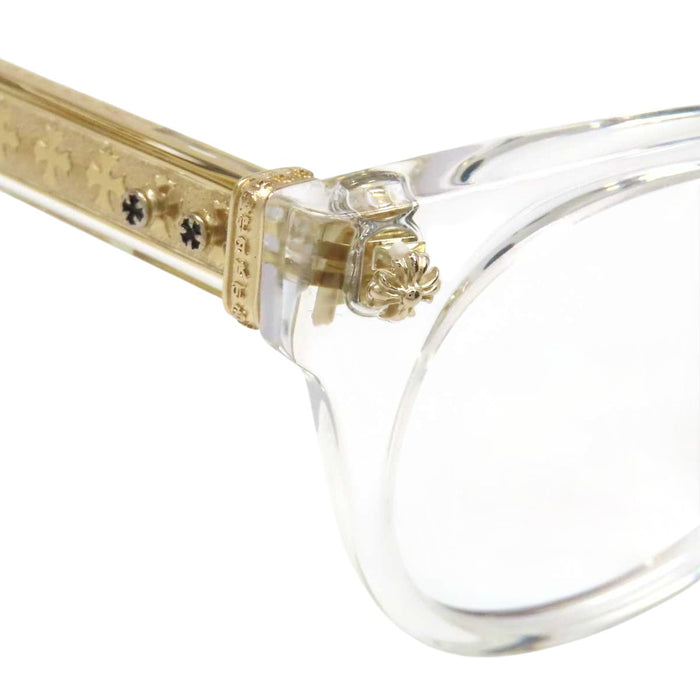 CHROME HEARTS 
CH クリアフレーム CHプラス 1988年刻印 
CRYS アイウェア