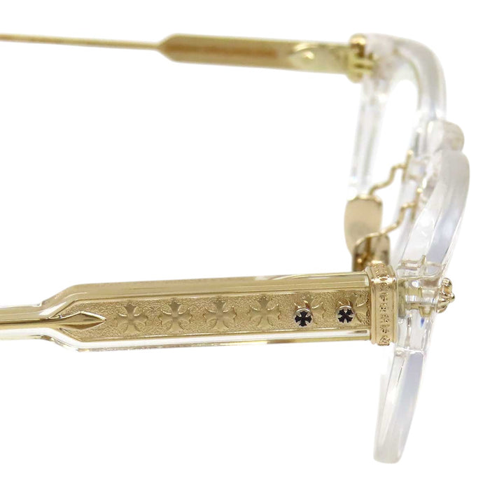 CHROME HEARTS 
CH クリアフレーム CHプラス 1988年刻印 
CRYS アイウェア