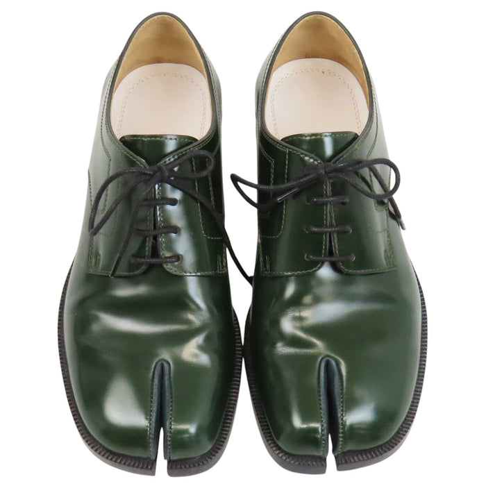 Maison Margiela 
レザー 足袋 レースアップ ステッチ 
Tabi タビ ローファー
