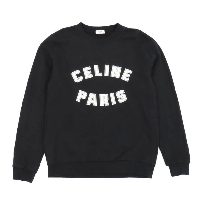 CELINE 
コットン 
ロゴ プリント スウェット