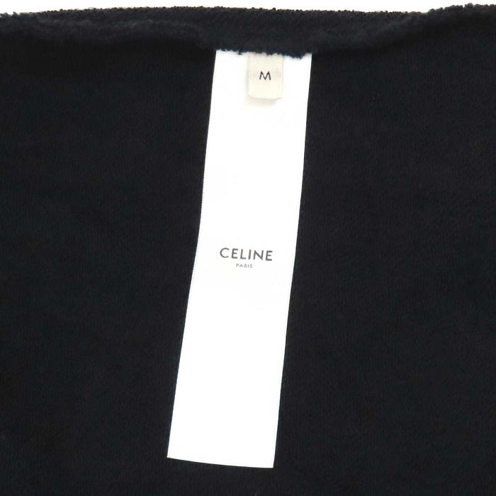 CELINE 
コットン 
ロゴ プリント スウェット