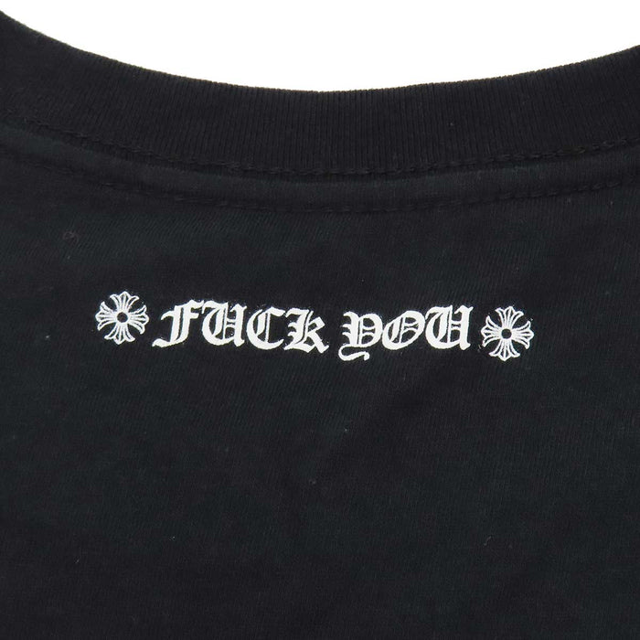 CHROME HEARTS 
CH フローラルクロス コットン 
袖フローラル ホースシュー ロングスリーブ Tシャツ