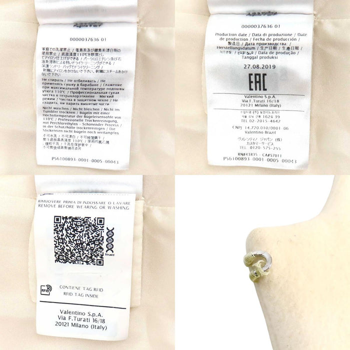 VALENTINO 
TB3CA4G015E ノーカラー 
Vロゴ シグネチャー コート