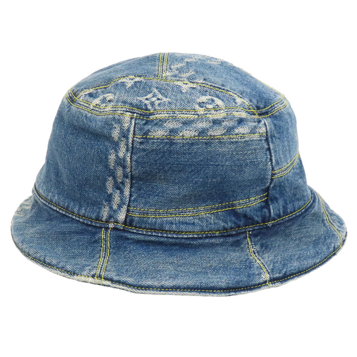 LOUIS VUITTON 
NIGO コラボ リバーシブル コットン 
ボネ ダミエ ジャイアント ウェーブ モノグラム バケットハット
