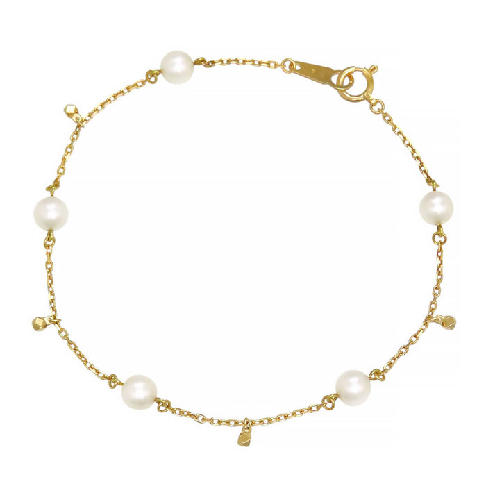 MIKIMOTO Akoya Pearl Station Bracelet