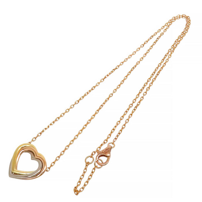 CARTIER 
トリニティ ハート ネックレス