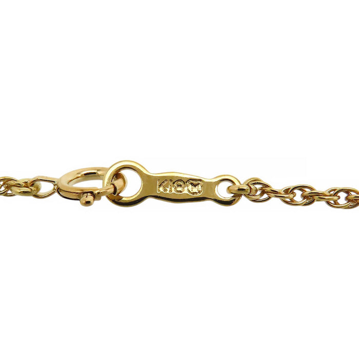 MIKIMOTO  
Mabe Pearl Ribbon Motif Necklace