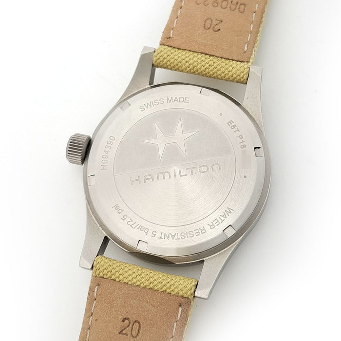 HAMILTON 
カーキ フィールド メカニカル 
箱ギャラ付