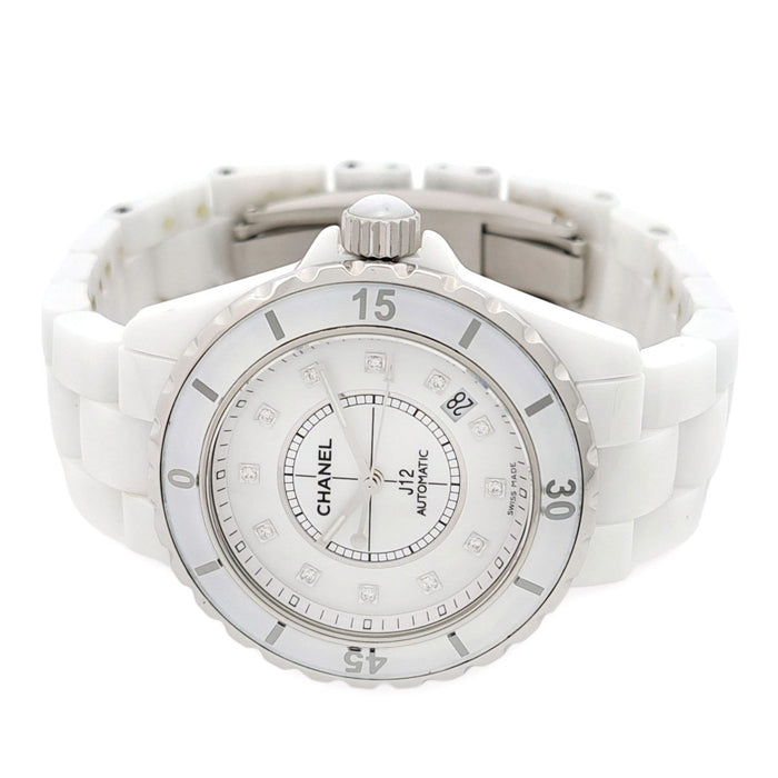 CHANEL 
J12 12Pダイヤ オートマティック 
箱ギャラ付