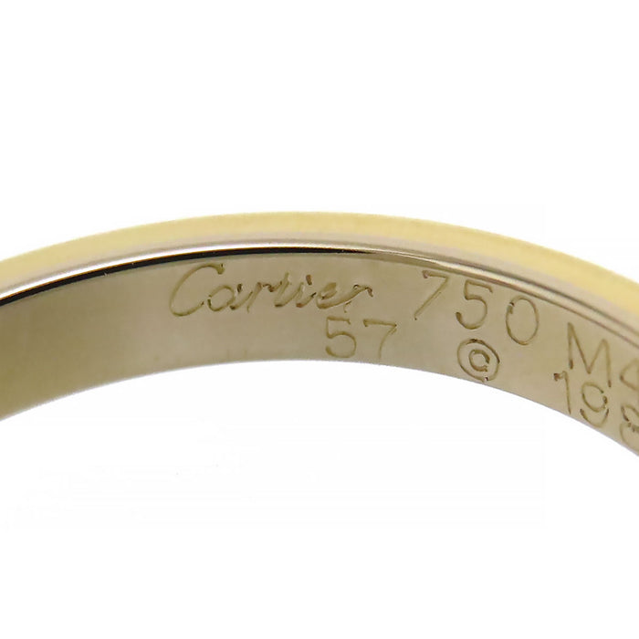 CARTIER 
スリーゴールド ウェディング バンドリング