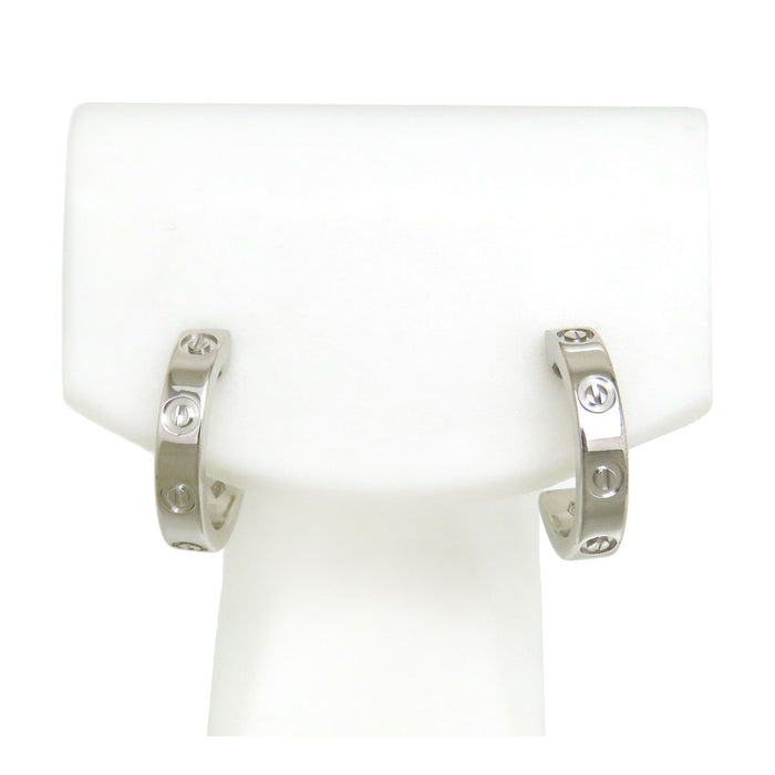 CARTIER 
ラブ フープ ピアス SM