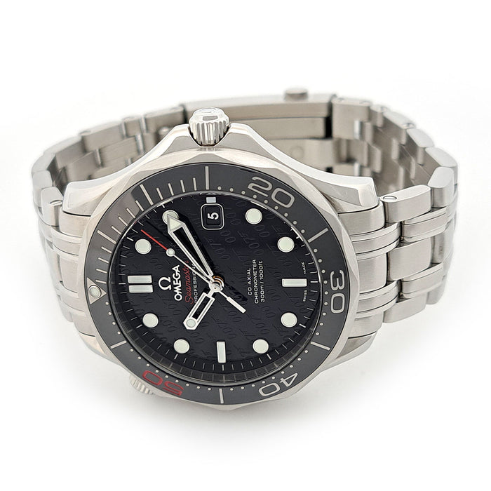 OMEGA  
Seamaster Professional Diver 300M Bond Film 50th Anniversary Limited Edition  
With warranty card