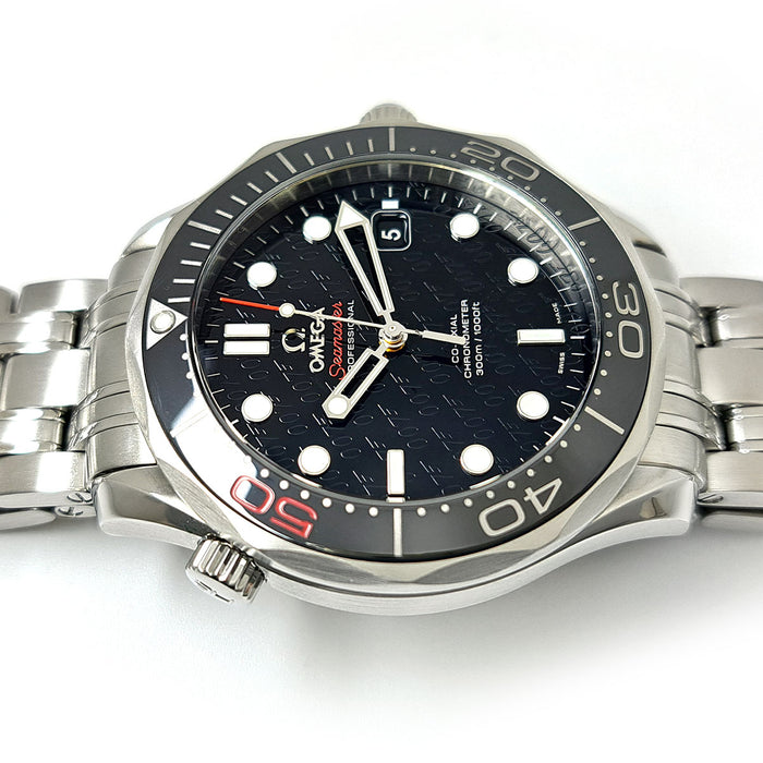 OMEGA  
Seamaster Professional Diver 300M Bond Film 50th Anniversary Limited Edition  
With warranty card