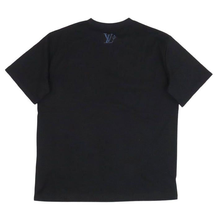 LOUIS VUITTON 
RM252MV NPG HTY08W ロゴ コットン 
イリデセント LV バーズ Tシャツ