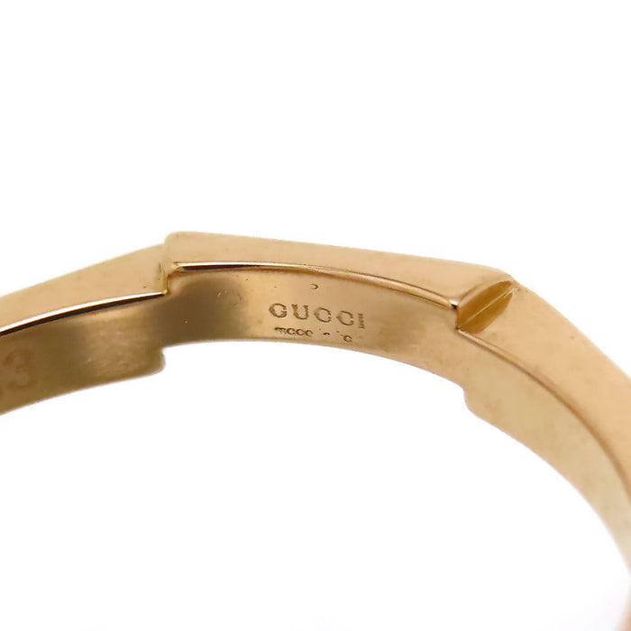 GUCCI 
Link to Love Mirror Ring