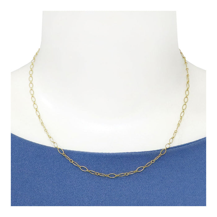 TIFFANY&Co. 
Oval Link Chain Necklace