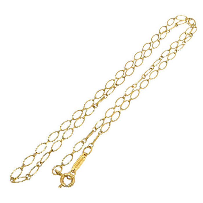 TIFFANY&Co. 
Oval Link Chain Necklace